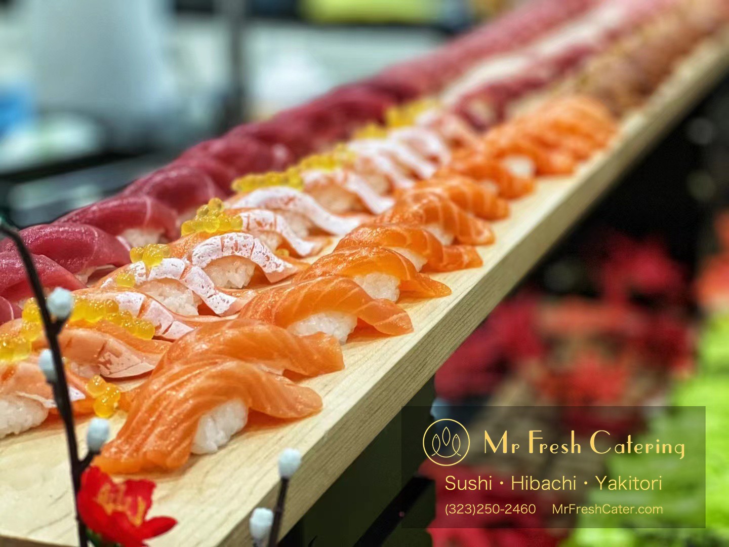 Why You Should Hire a Private Sushi Chef for Your Next Catered Event - Mr  Fresh Sushi Catering