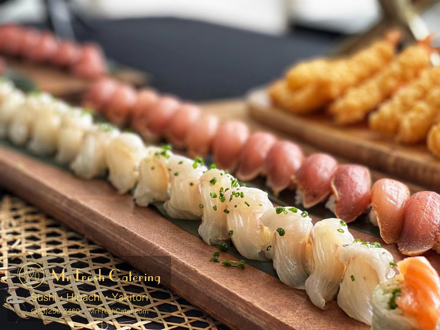 Why You Should Hire a Private Sushi Chef for Your Next Catered Event - Mr  Fresh Sushi Catering